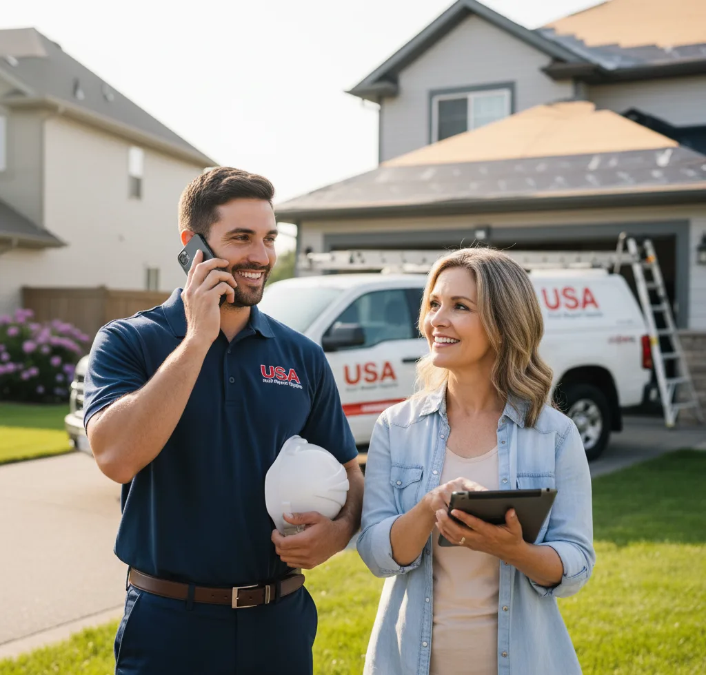USA Roof Repair Experts customer support in Huntington Station